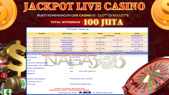 bukti jp naga303 #12 bukti jp naga303 #12