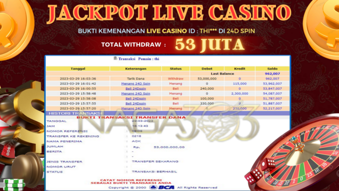 bukti jp naga303 #46 bukti jp naga303 #46