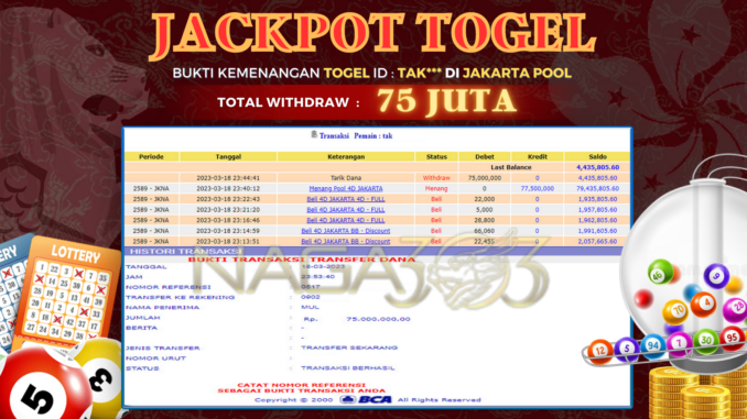 bukti jp naga303 #16 bukti jp naga303 #16