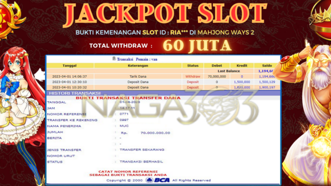 bukti jp naga303 #55 bukti jp naga303 #55