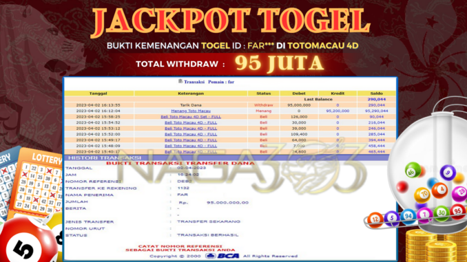 bukti jp naga303 #58 bukti jp naga303 #58
