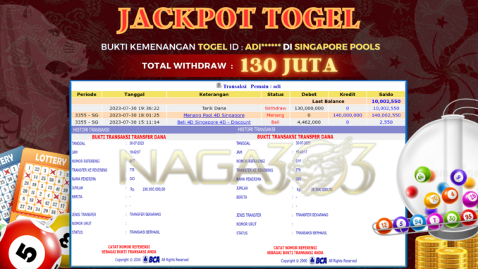 bukti jp naga303 #444 bukti jp naga303 #446