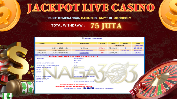 NG JP LIVE CASINO MALAM