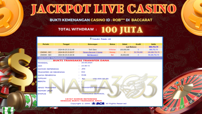 JP NAGA - CASINO MALAM