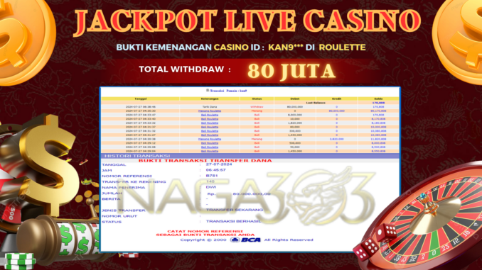 JP NAGA - CASINO MALAM