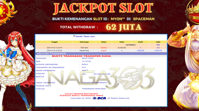 JP NAGA - SLOT SIANG