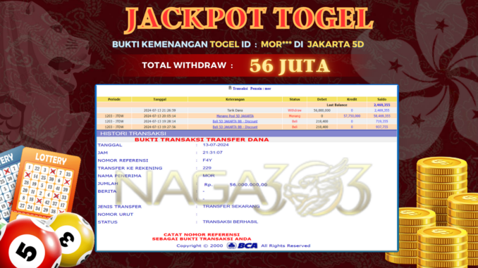JP NAGA - TOGEL PAGI