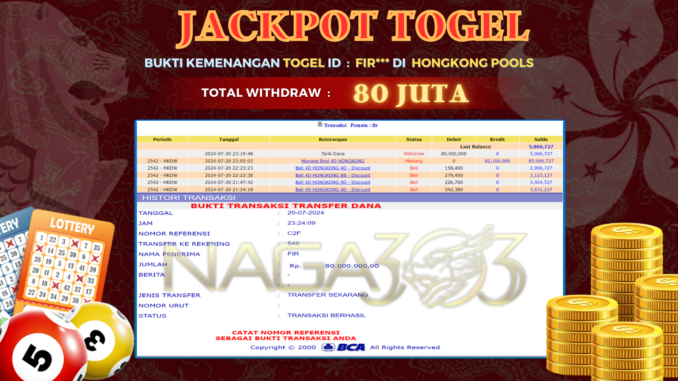 JP NAGA - TOGEL PAGI