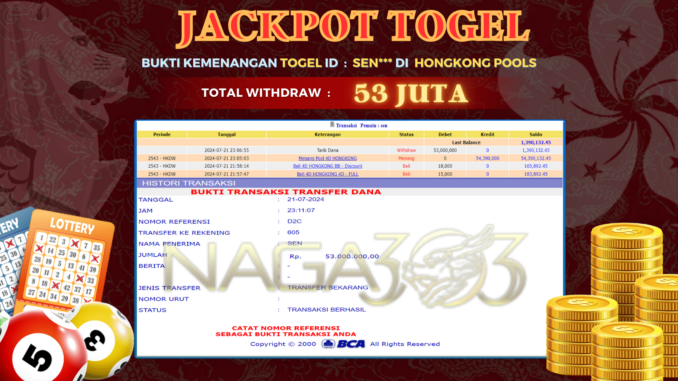 JP NAGA - TOGEL PAGI