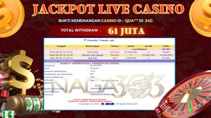 JP NAGA - CASINO MALAM